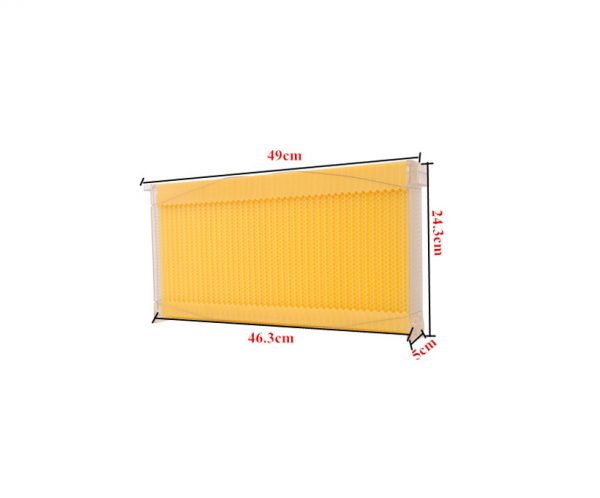 Auto Follow Plastic Honey Flow Beehive Frame