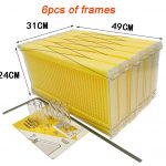 6pcs-of-frames-auto-flow-honey-hive-frame