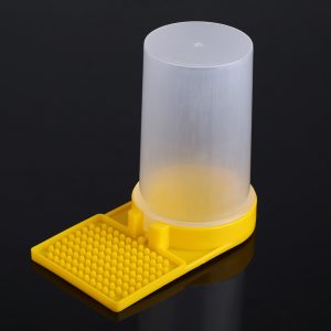 Plastic Bee Feeder Beehive Drinking Bowl